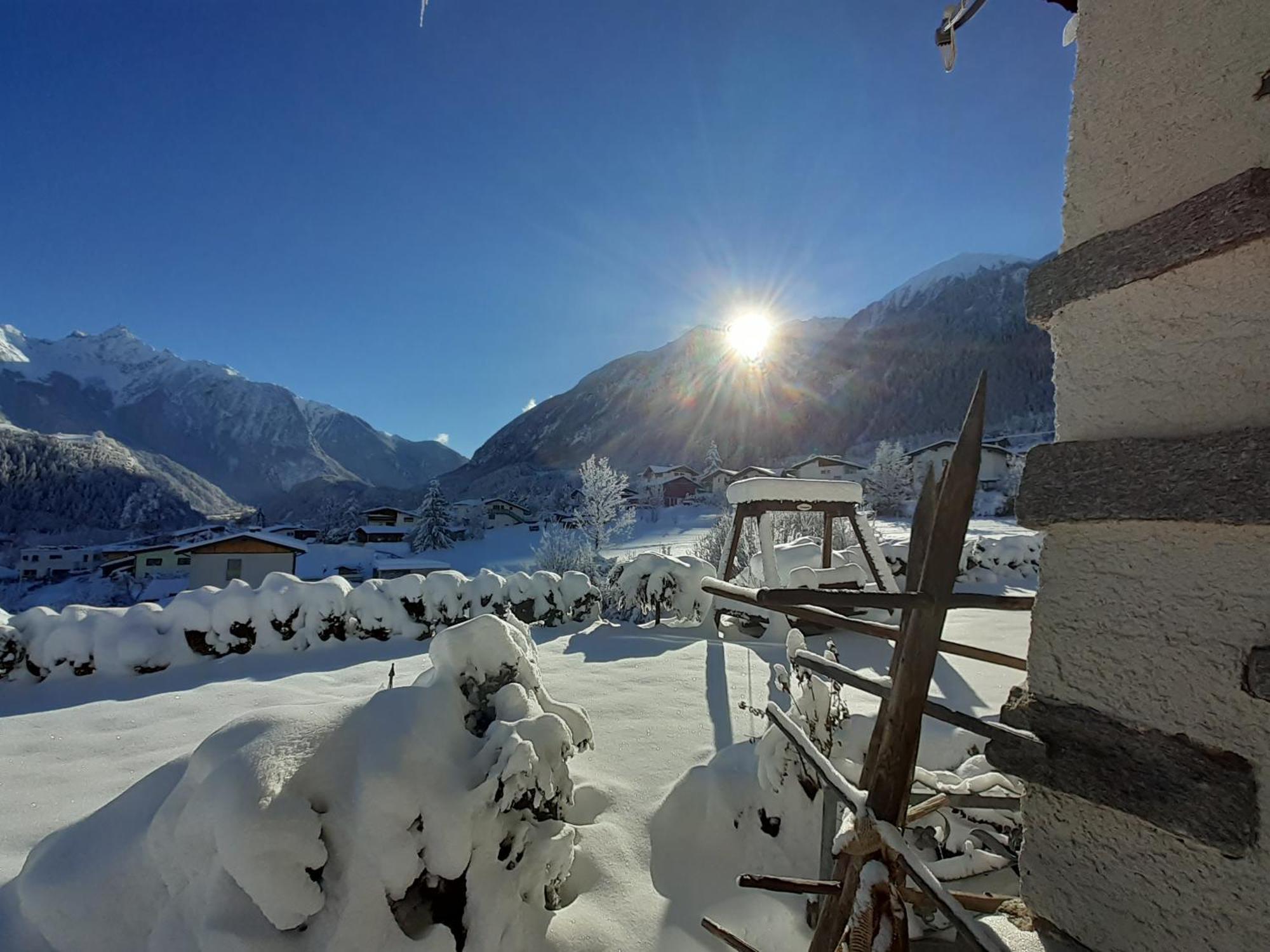 Ferienhaus Oetztal-Lodge Sautens Zewnętrze zdjęcie