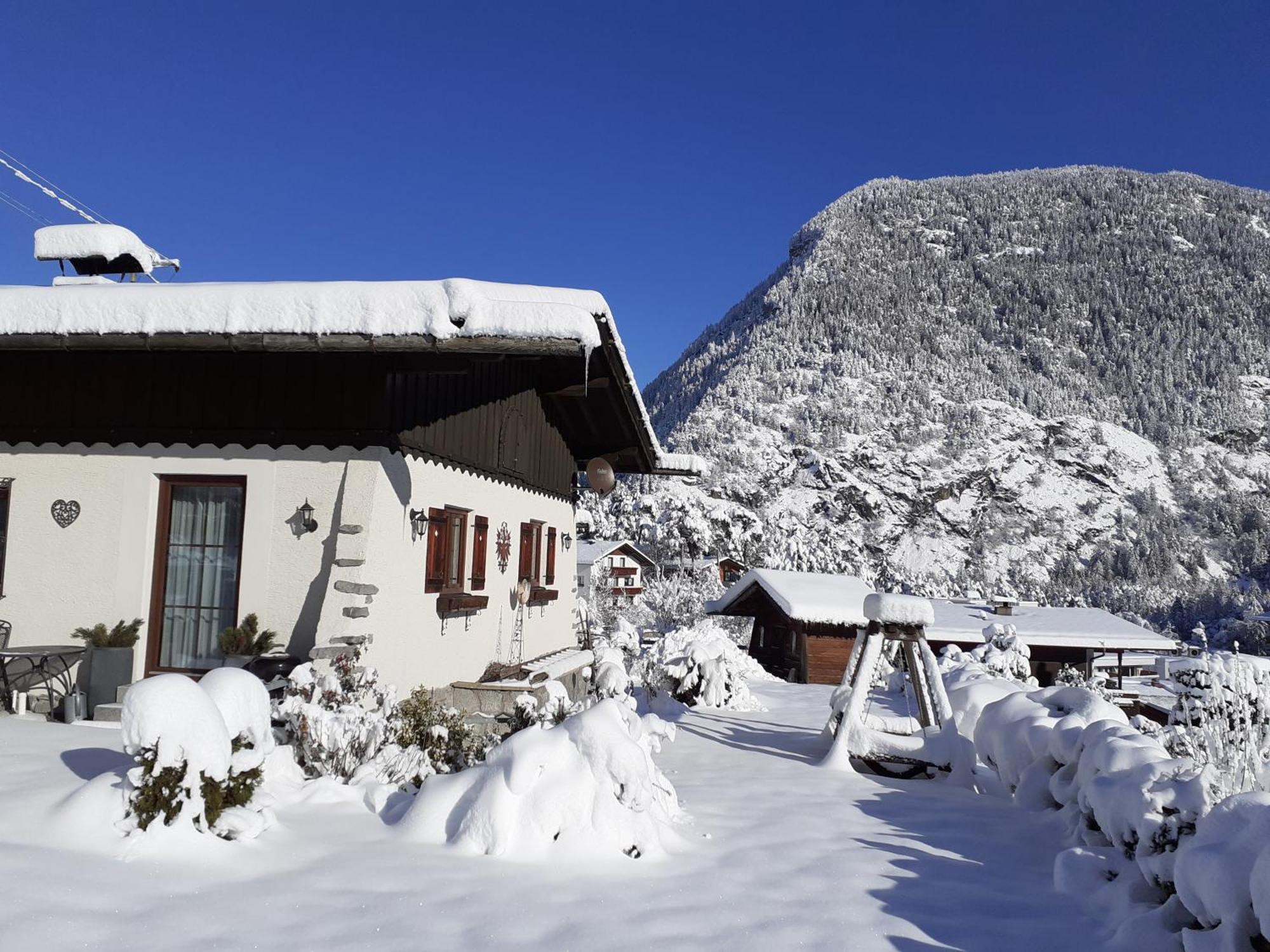 Ferienhaus Oetztal-Lodge Sautens Zewnętrze zdjęcie